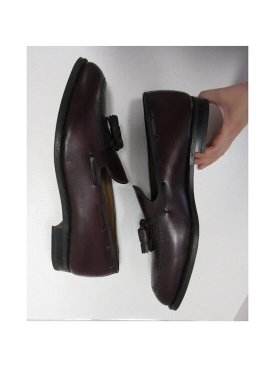 Alden Shoes 11.5 D Red Tassel Loafer Leather 663 Goodyear Welt USA main image 6